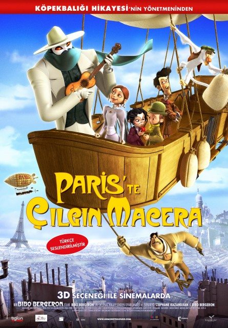 Paris’te Çılgın Macera izle (2011)